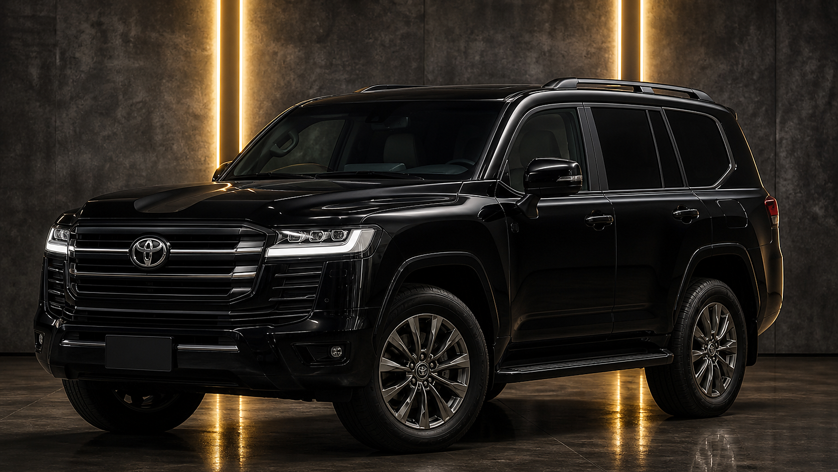 Bulletproof Toyota Land Cruiser armoured VIP SUV rental in Lahore for secure protocol duty