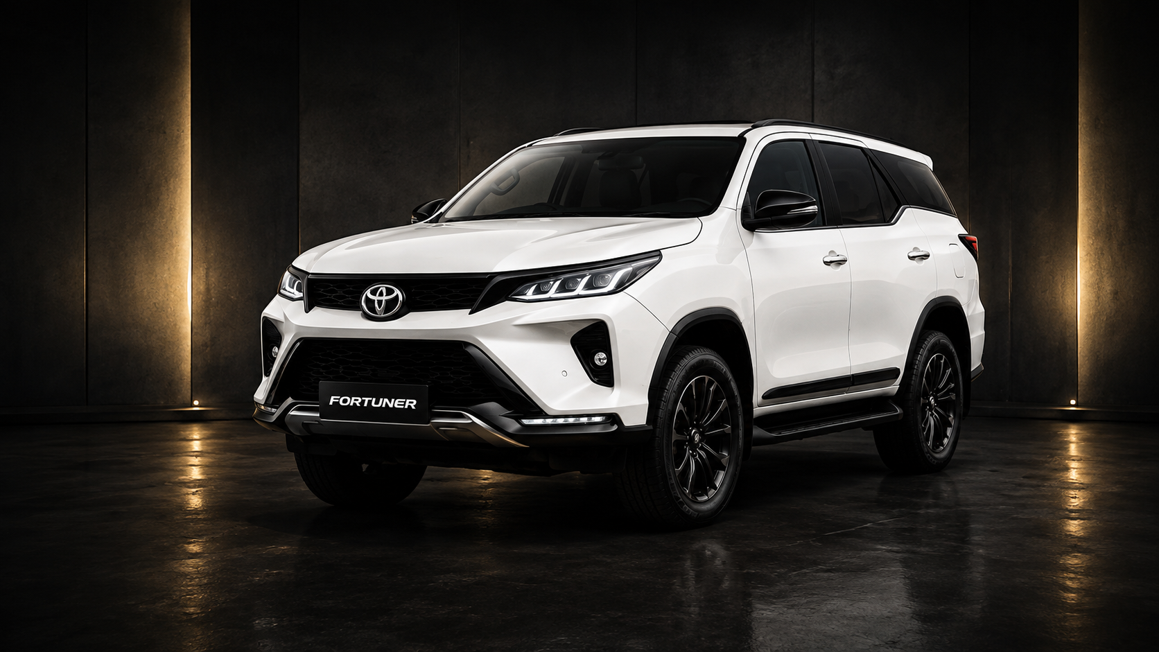 Toyota Fortuner premium SUV chauffeur-driven car rental Lahore