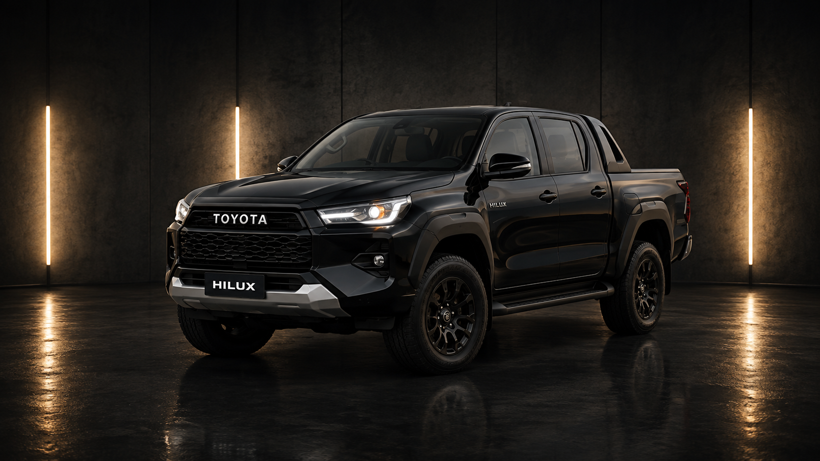 Toyota Hilux double cabin 4x4 rental for tours and travel Lahore