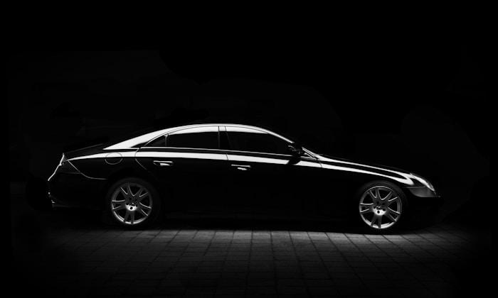 Tesla Model S luxury electric car rental for airport transfer Lahore